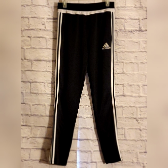 Adidas Youth Climacool 3 Stripe Jogger Sport Pants - Picture 4 of 7